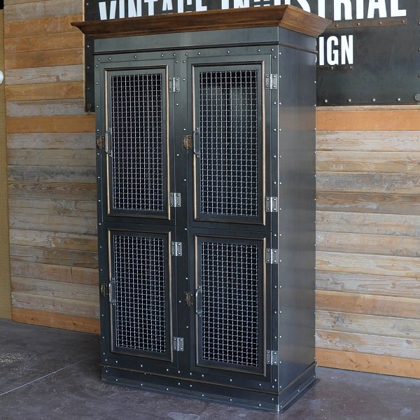 Vintage Industrial Armoire Vintage Industrial Furniture