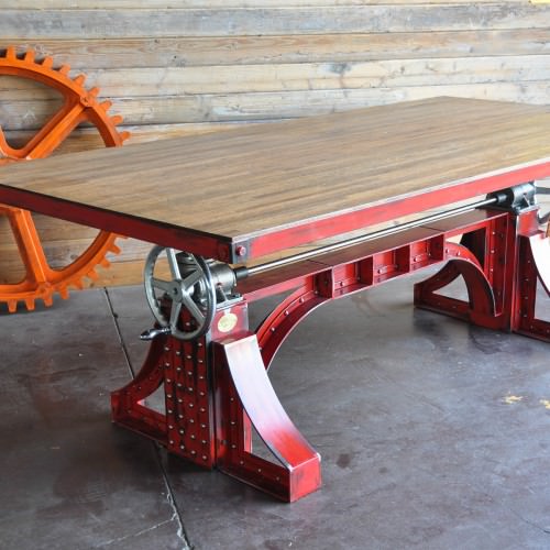 Hill Bronx Reclaimed Boxcar Oak Top