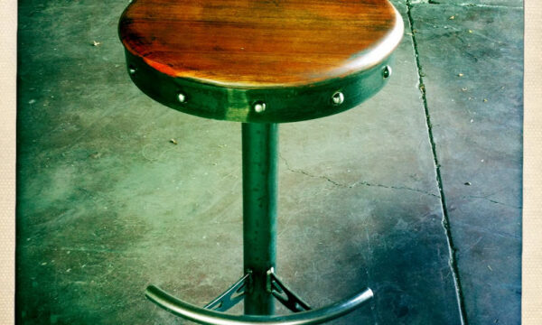 Luxury Industrial Boltdown Bar Stool