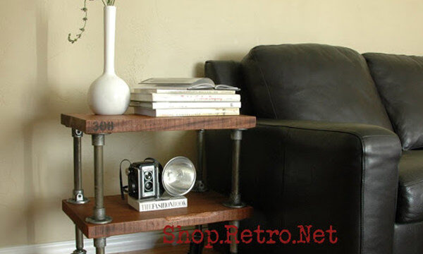 Luxury Industrial 308 Side Table