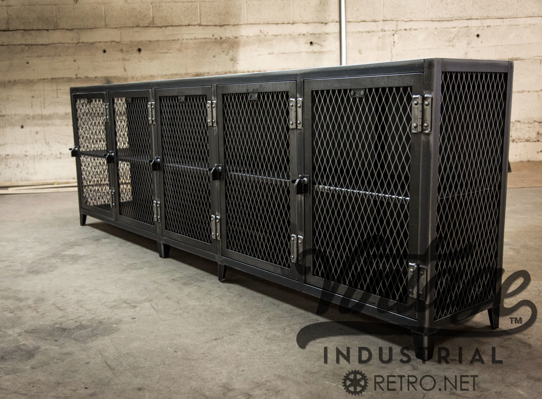 Vintage Industrial Locker