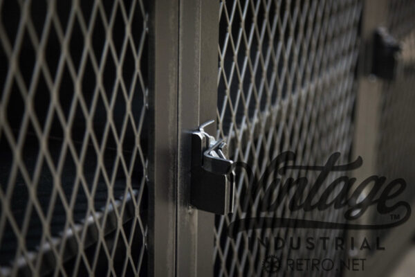 Custom Steel Vintage Industrial Locker