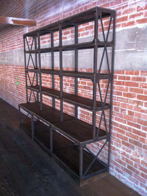 Luxury Industrial Ironworker Shelf