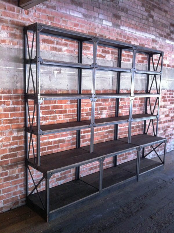 Custom Industrial Ironworker Shelf