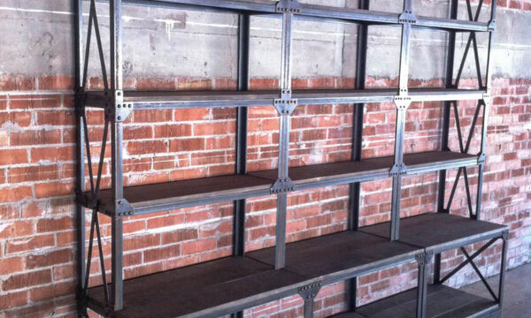 Custom Industrial Ironworker Shelf