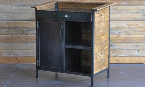 Luxury Industrial Karl Hostess Stand