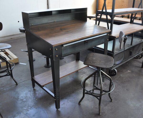 Bespoke Steel Penn Desk / Hostess Stand