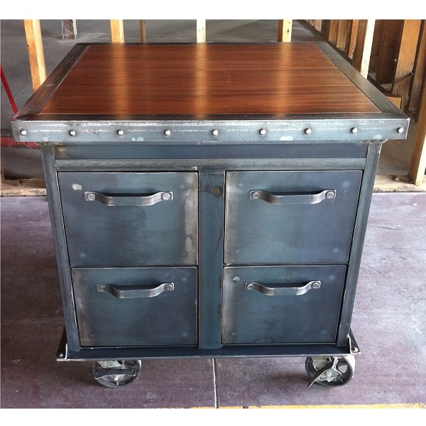 4 vintage filing File Industrial Cabinet Vintage  cabinets