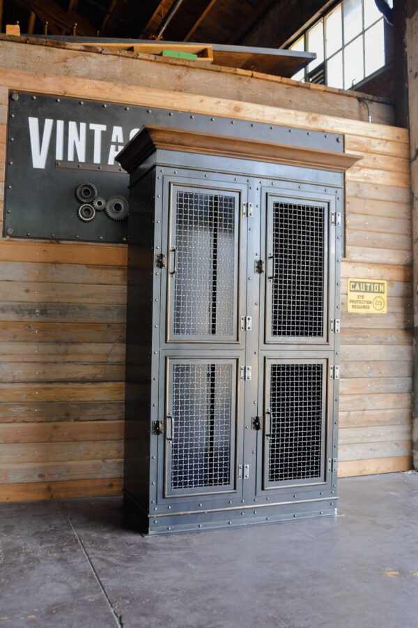 Luxury Industrial Vintage Industrial Armoire