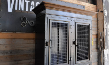 Vintage Industrial Armoire