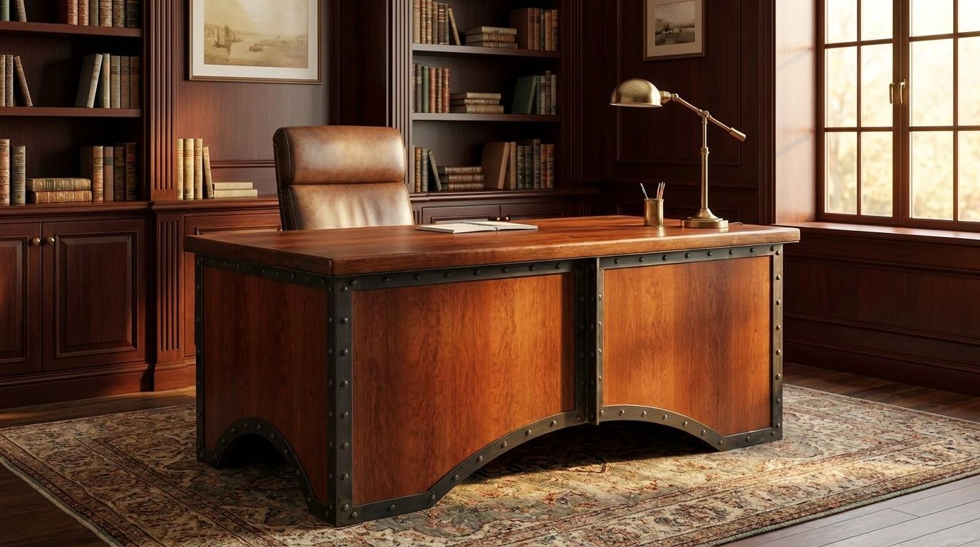 Artisan Industrial Chairman Desk