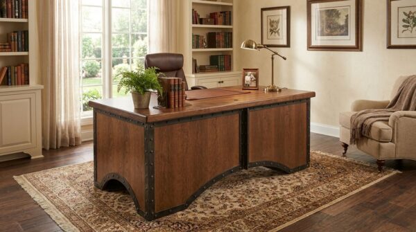 Luxury Industrial Chairman Desk