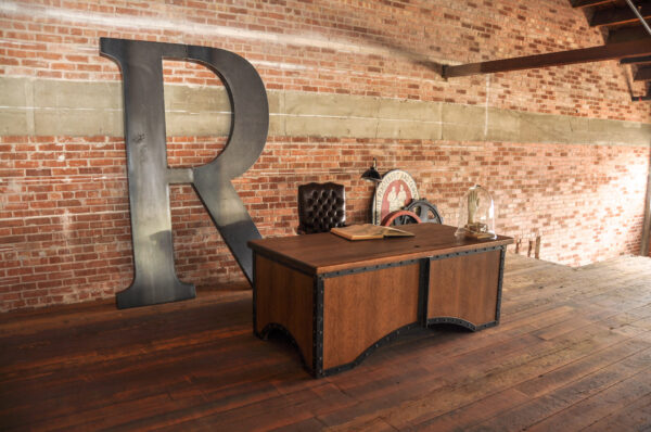 Bespoke Steel Chairman Desk