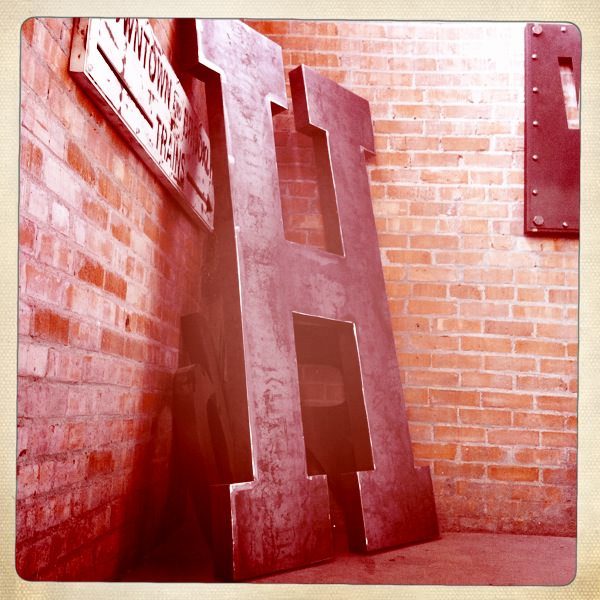 6 Foot Letter H