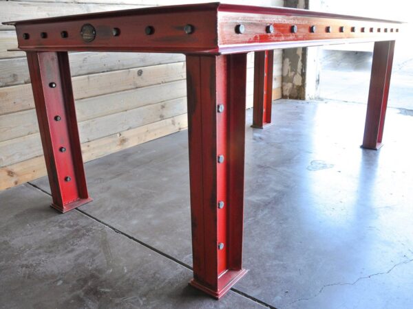 Bespoke Steel Firehouse Table Base