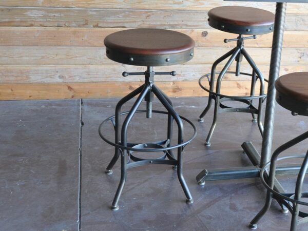 Custom Steel Wright Stool
