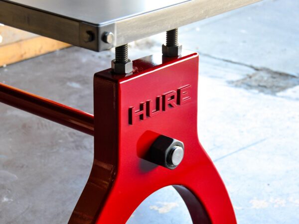Bespoke Steel Glossy Hure Bar Table