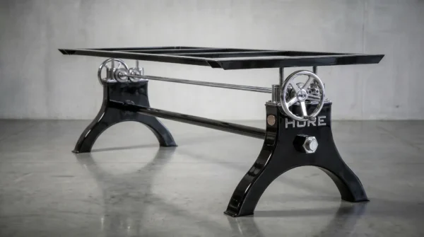 Chrome Hure Table — Custom Conference Table by Vintage Industrial