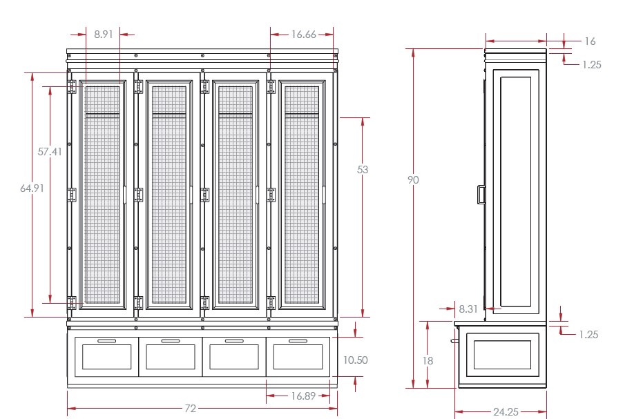 mudroom locker plans