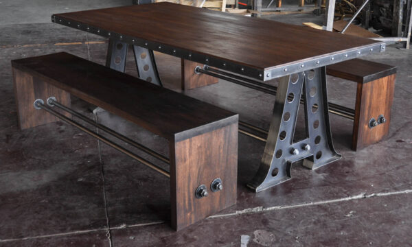 Luxury Industrial a Frame Dining Table