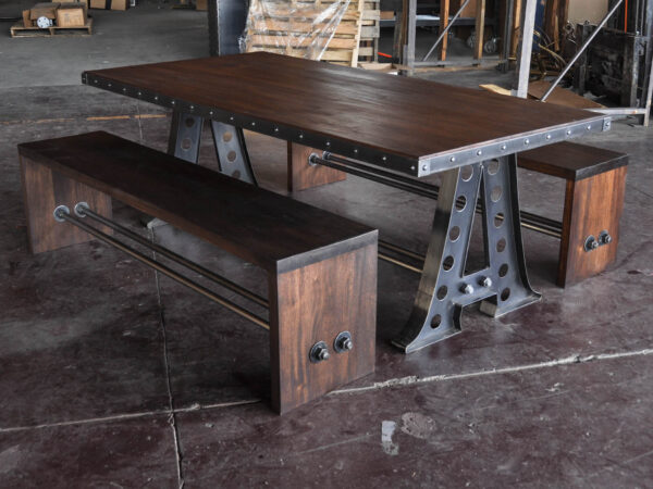 Luxury Industrial a Frame Dining Table