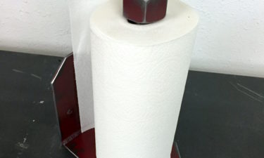 Vintage Industrial Paper Towel Holder