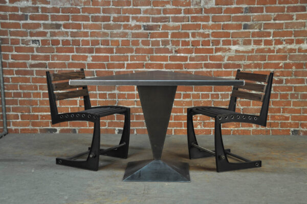 Handcrafted Steel Zen Chair