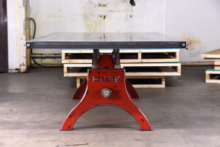 Aged Red Hure with Steel Top copy