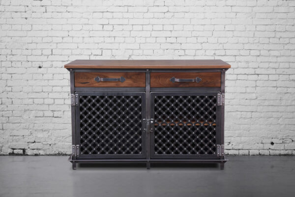 Luxury Industrial Lattice Work Ellis Console