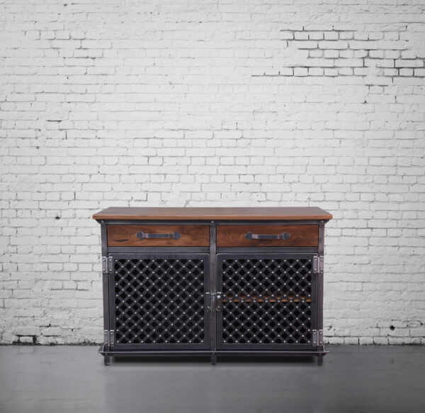 Artisan Industrial Lattice Work Ellis Console