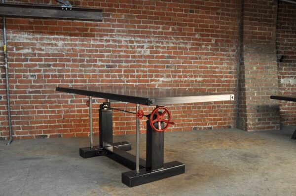 Luxury Industrial Crank Table Base