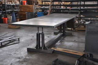 Post Industrial Steel Top