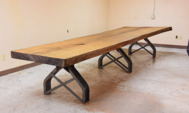 Rouille Live Edge Conference Table