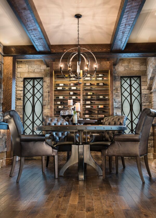 Bespoke Steel Hure Pedestal Table