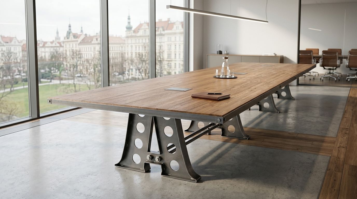 A-Frame Conference Table - Image 11
