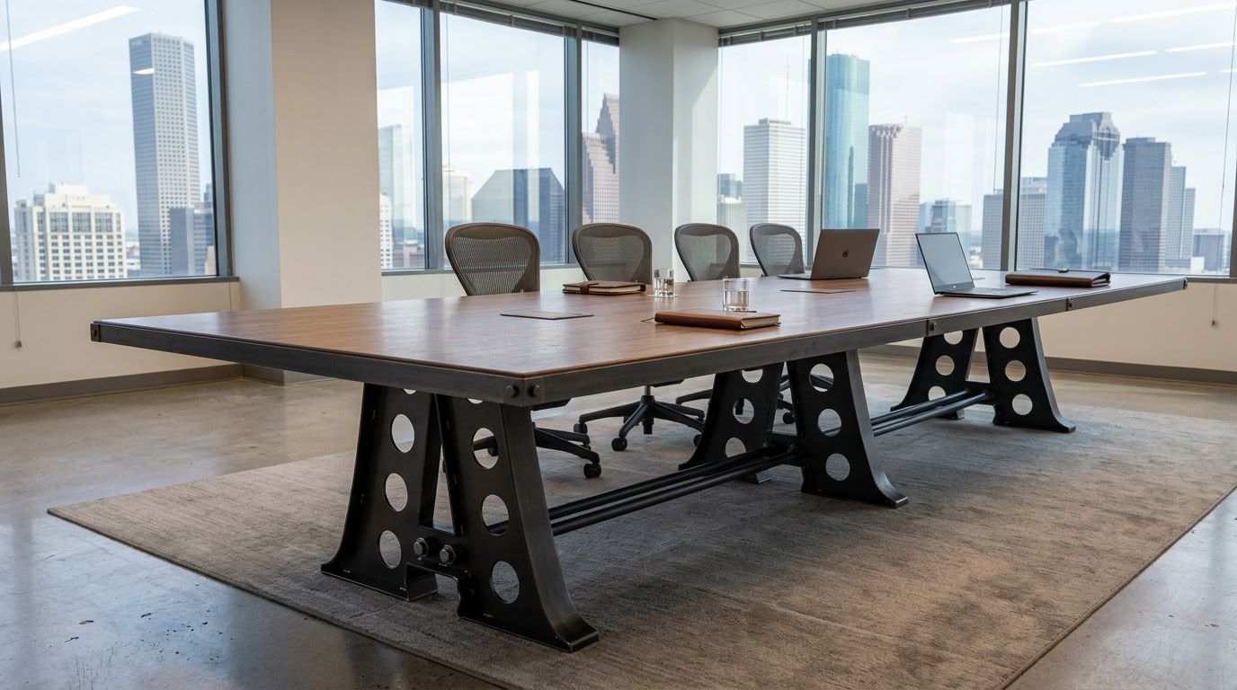 A-Frame Conference Table - Image 8