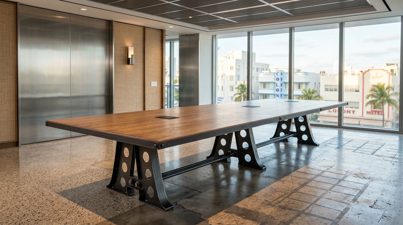 A-Frame Conference Table - Image 5