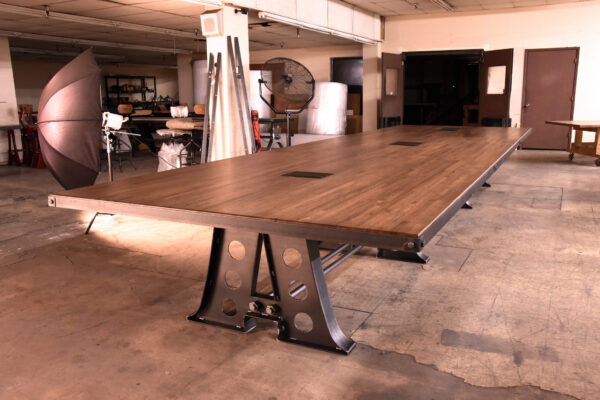 Custom Handcrafted A-Frame Conference Table