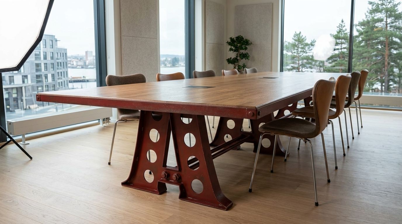 A-Frame Conference Table - Image 7