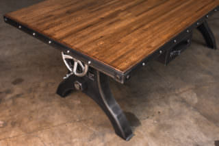 Hure Faux Crank Boxcar Desk 1900-2