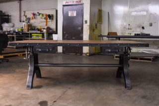 Hure Faux Crank Boxcar Desk 1900-3