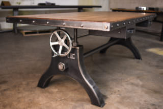 Hure Faux Crank Boxcar Desk 1900-8