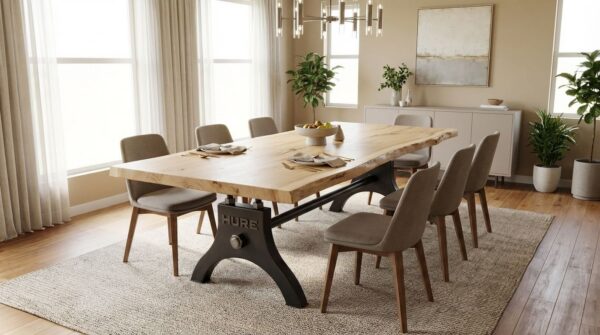 Bespoke Steel Hure Dining Table