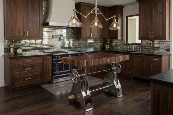 Small Crank Table Kitchen Island 4