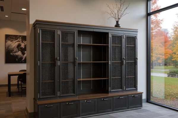 Industrial Wall Unit in Office