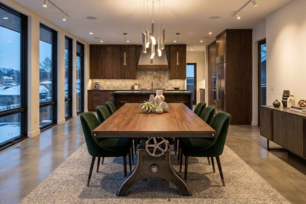Hure Crank Dining Table in Minneapolis
