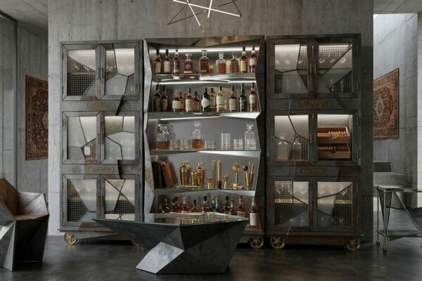 Speakeasy Lounge Wall Unit Bar 11 Avant
