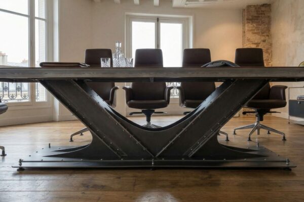 VI Beam — Custom Conference Table by Vintage Industrial