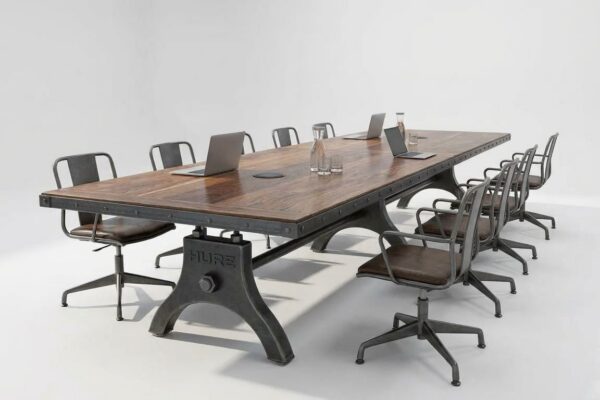 Hure Modern Industrial Conference Table 2