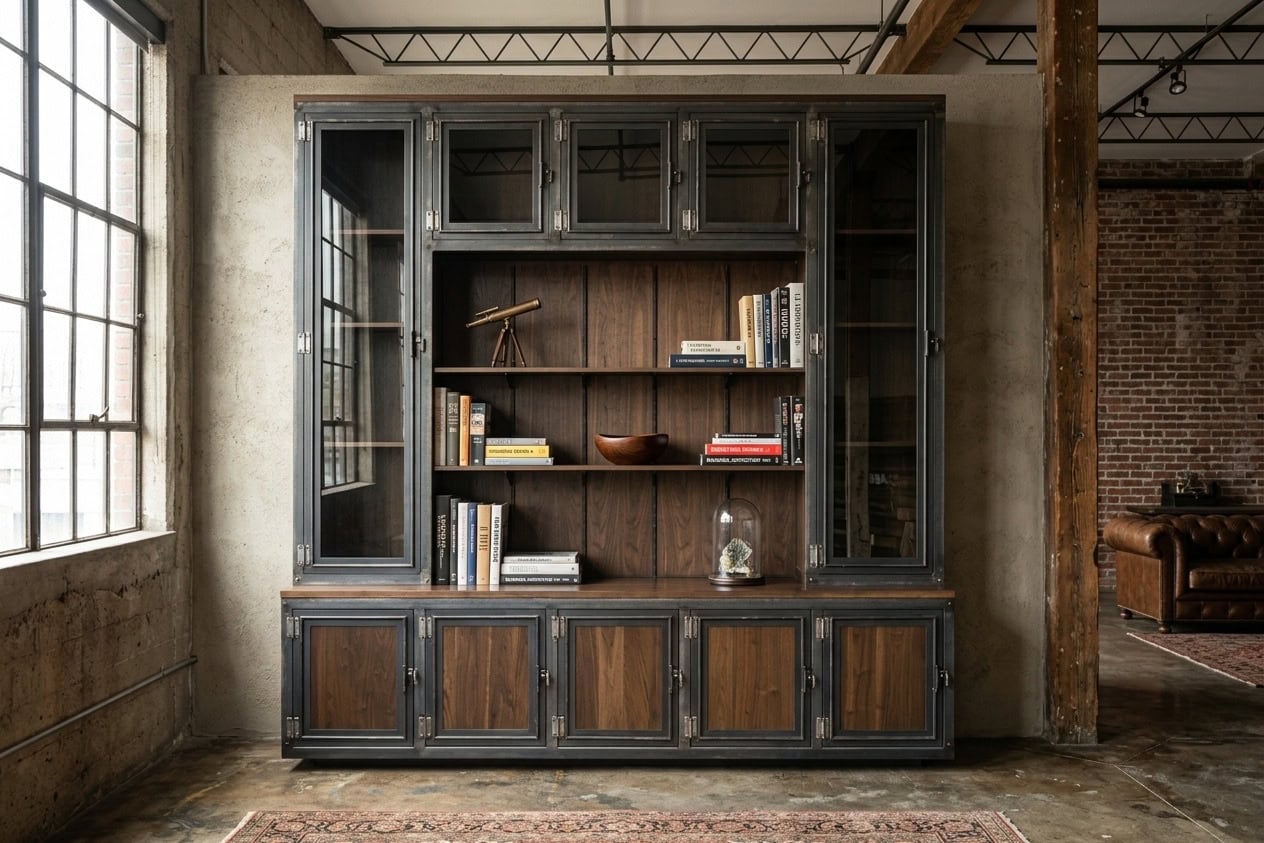 Chairman Wall Unit — enhanced lifestyle photo
